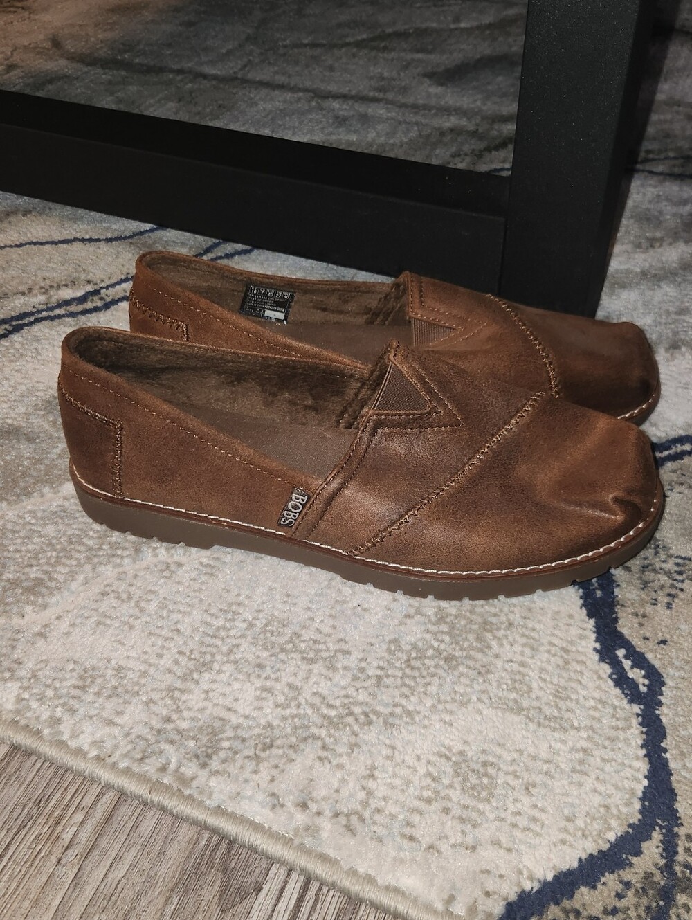 Womens BOBS by Skechers Chill Lugs-URBAN SPELL 113352 Shoes Size 10 Brown. NWOB